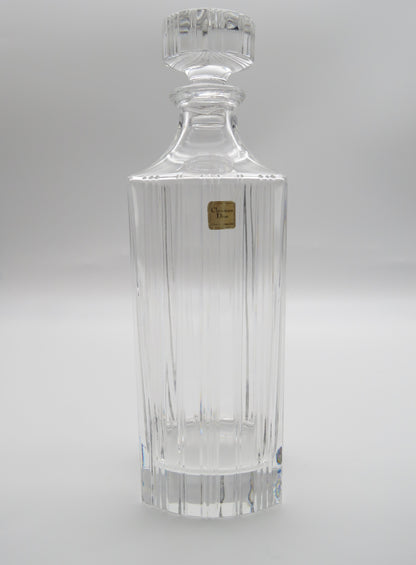 Carafe en cristal, DIOR série Paris, 70s