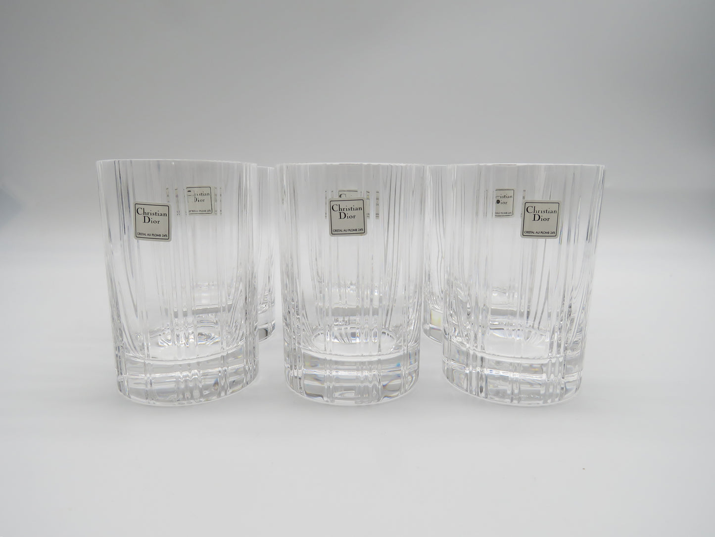Verres à cocktail, DIOR série Paris, 70s