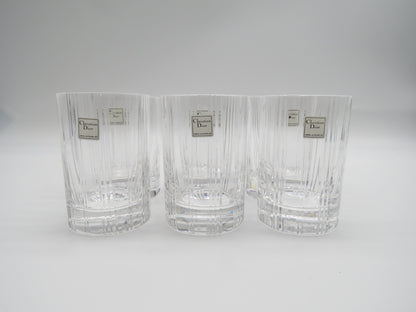Verres à cocktail, DIOR série Paris, 70s