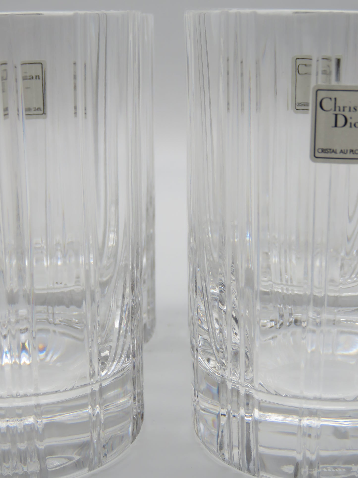 Verres à cocktail, DIOR série Paris, 70s