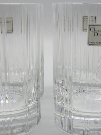 Verres à cocktail, DIOR série Paris, 70s