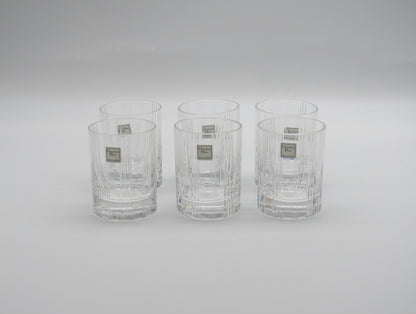 Verres à cocktail bas, DIOR série Paris, 70s
