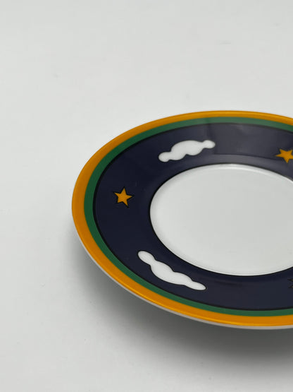 Set à Café "Les ailes du temps", Ancienne Manufacture royale, J-C de Castelbajac, 1995