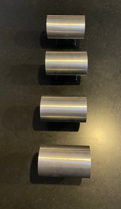 Série de 4 Appliques en métal,  René Jean Caillette, Parscot, 60s