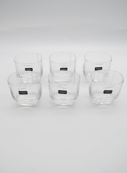 Verres à Whisky rocks, Laura Griziotti, Arnolfo di Cambio, 80s