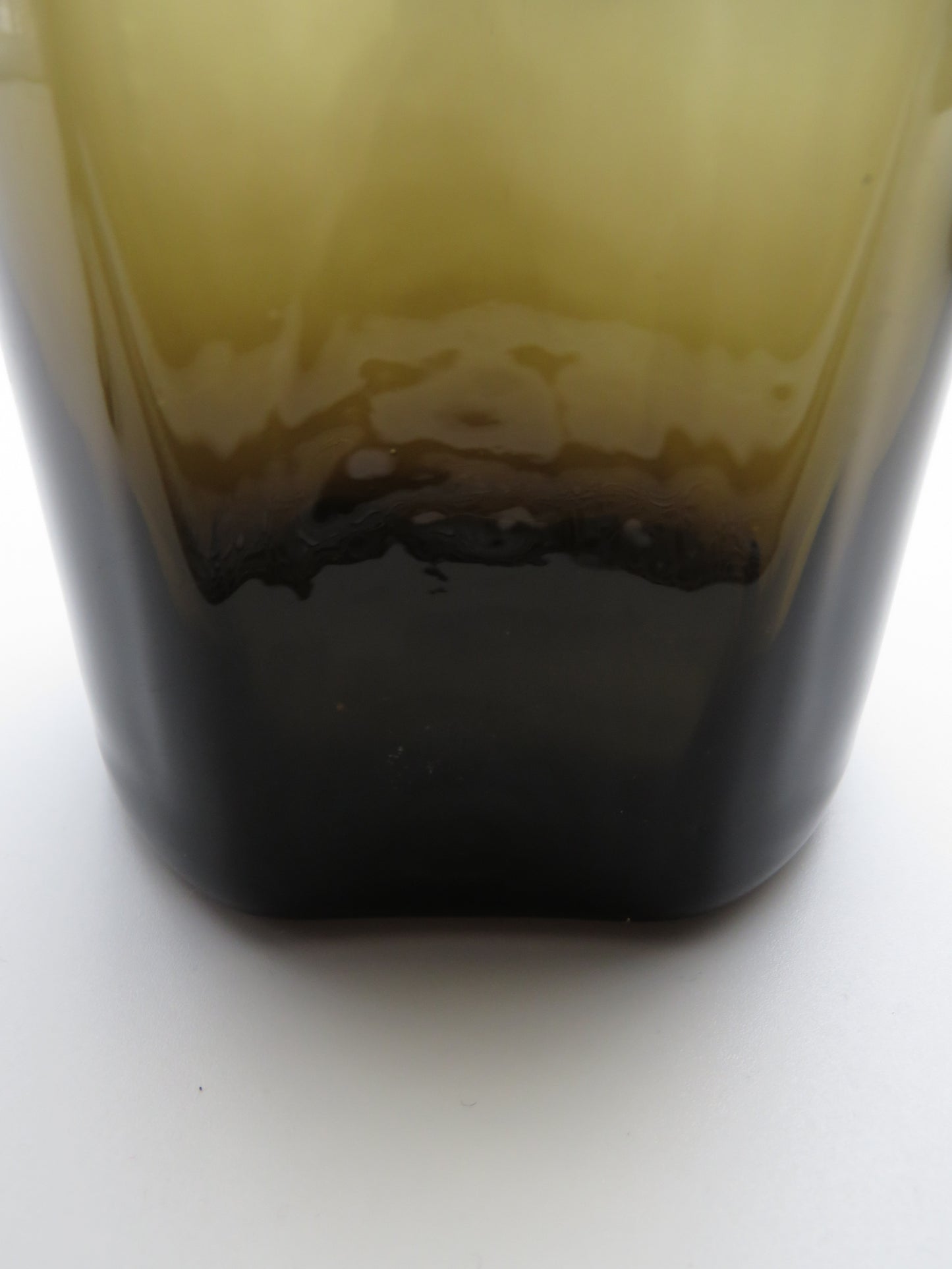 Ensemble de verres à eau, verre de murano fumé, 70s