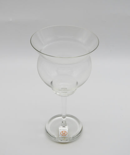 Grands verres à eau en cristal, Arnolfo Di Cambio, "Vignoble", 70s