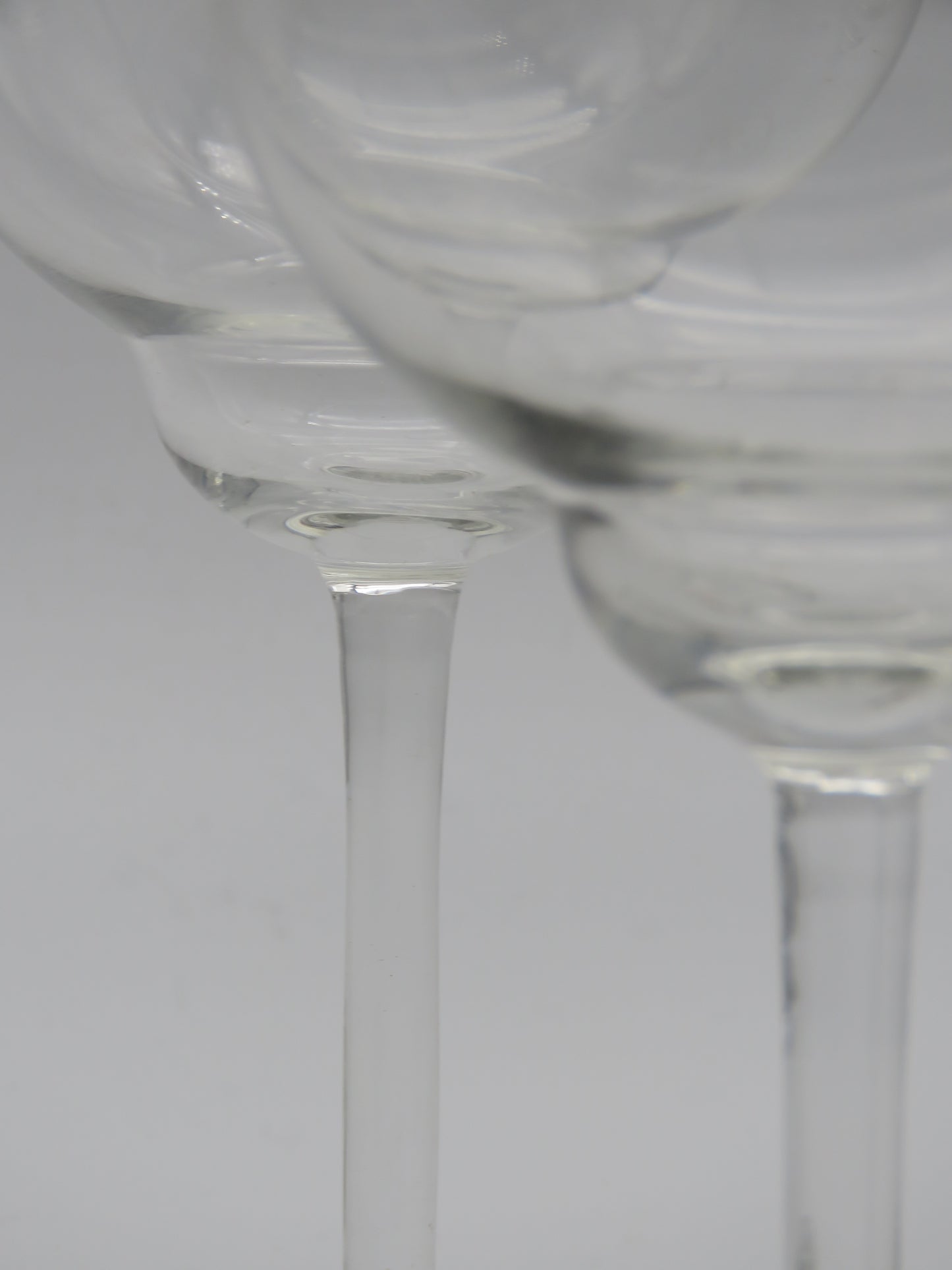 Verres à eau en cristal, Arnolfo di Cambio,"Vignoble", 70s