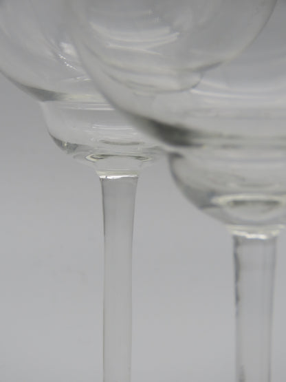 Verres à eau en cristal, Arnolfo di Cambio,"Vignoble", 70s