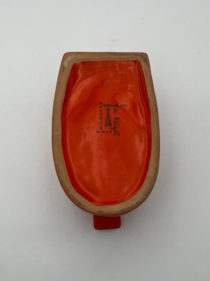 Théière moderniste céramique, Deruta, 70s