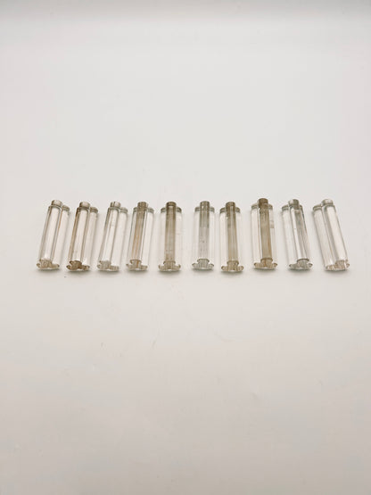 Porte-couteaux trefle en verre, 60s
