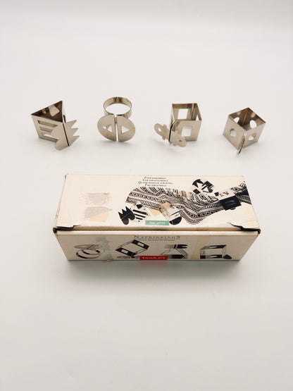 Ronds de serviette "Memphis Milano",  Nathalie du Pasquier, Bodum, 80s