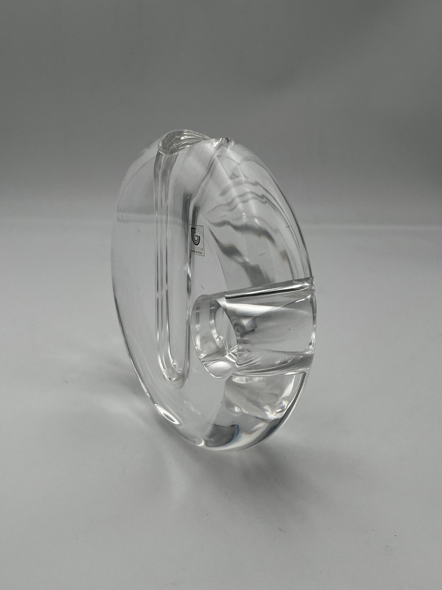 Vase soliflore Guzzini Plexiglass, Italie, 70s