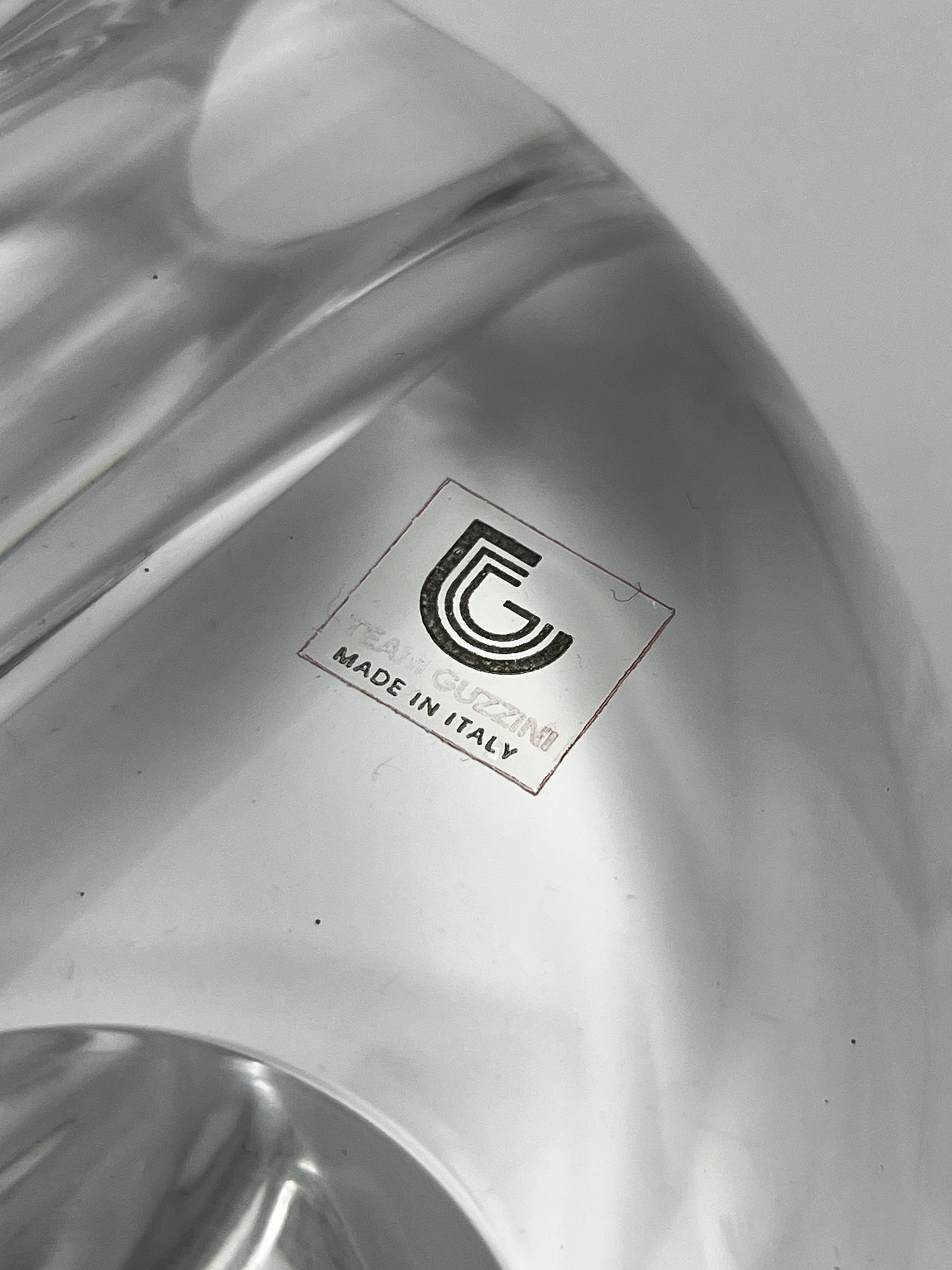 Vase soliflore Guzzini Plexiglass, Italie, 70s
