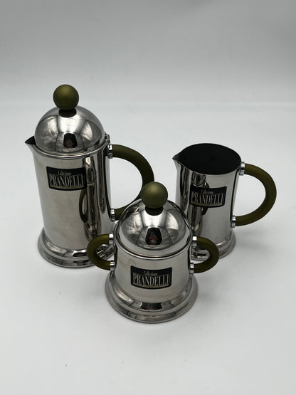 Set Café "Collezione Prandelli" Inoxpran , Italie, 90s