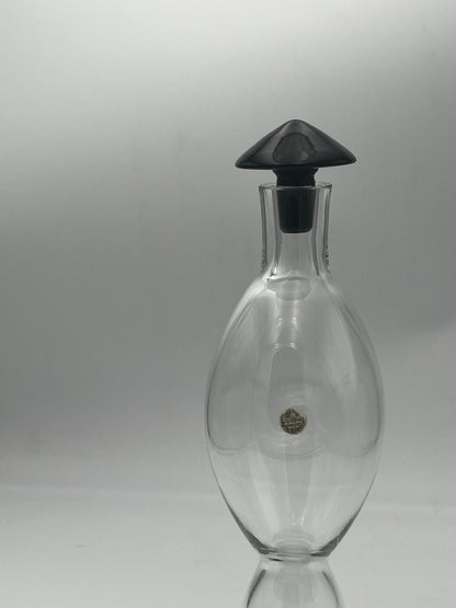 Carafe à décanter postmoderne en cristal Rosenthal, Allemagne, 80s