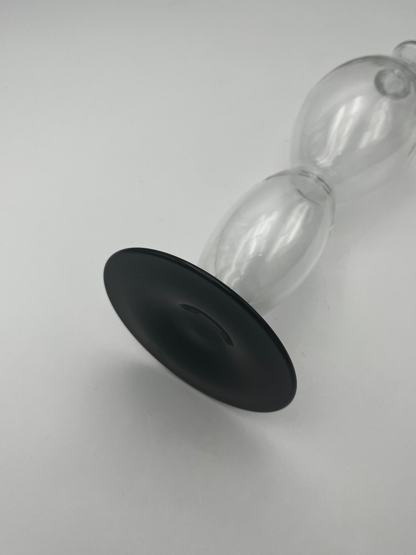 Carafe à décanter postmoderne en cristal Rosenthal, Allemagne, 80s