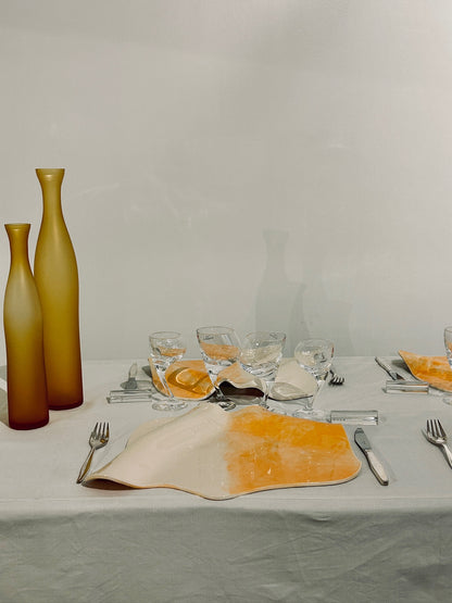 Assiette de présentation Vague, diner "Nanni Moretti"  Festival de Cannes,  Sinicropi, 2012.