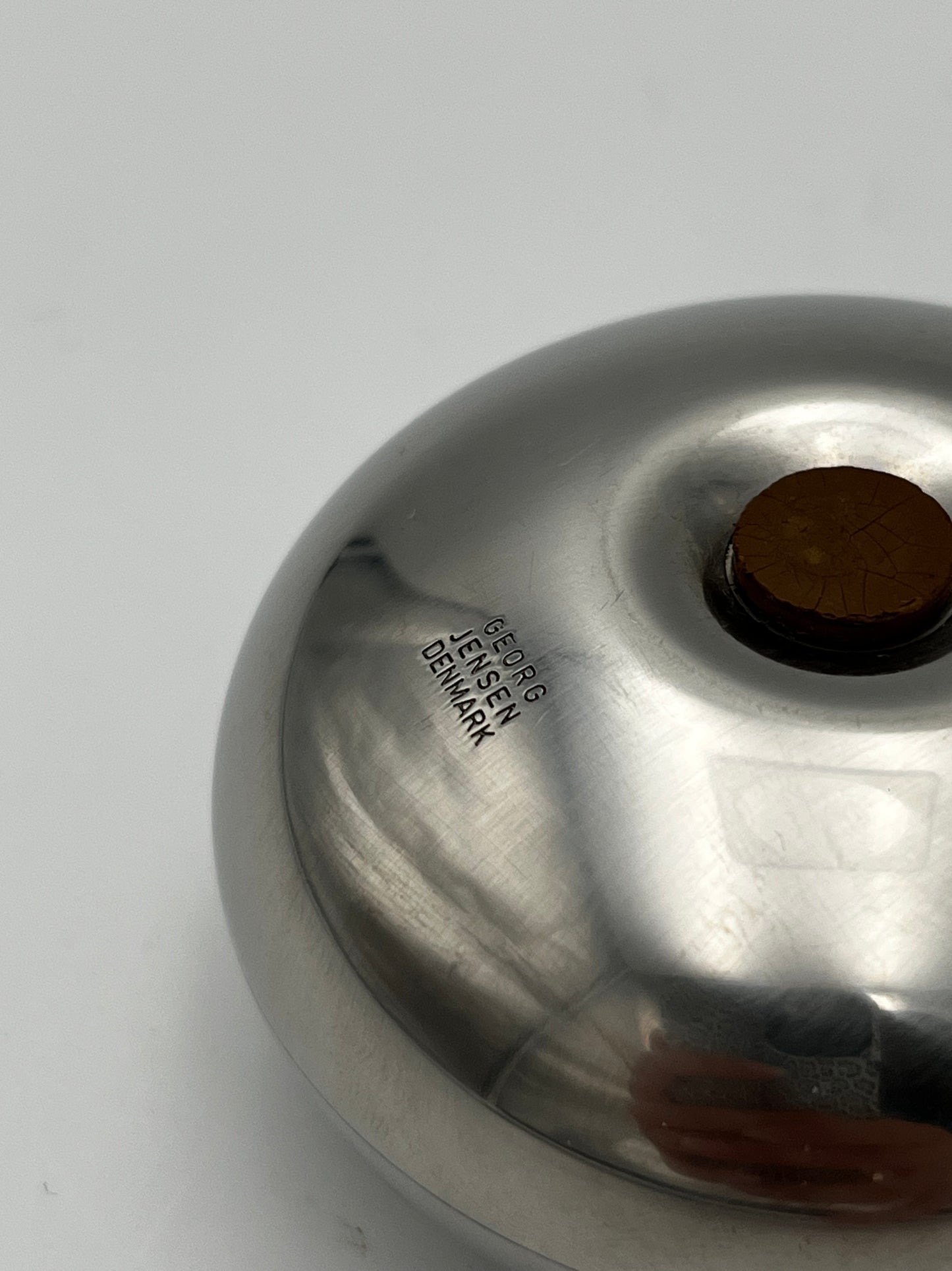Salière Egg Georg Jensen, Danemark, 1980s
