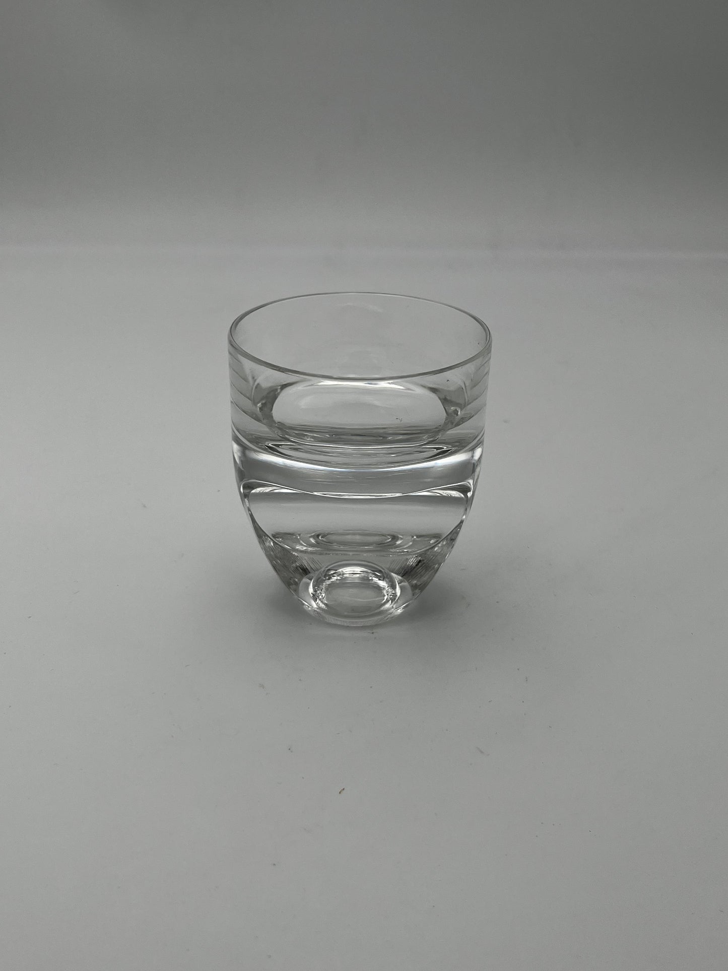 Verres à whisky, cristal, Kristall Krisla, Taddei Sestini, Italie 70s