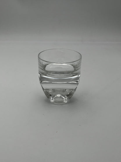 Verres à whisky, cristal, Kristall Krisla, Taddei Sestini, Italie 70s