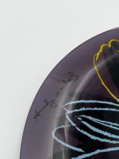 Plat de Présentation Daisy Andy Warhol, Rosenthal, Allemagne, 2000