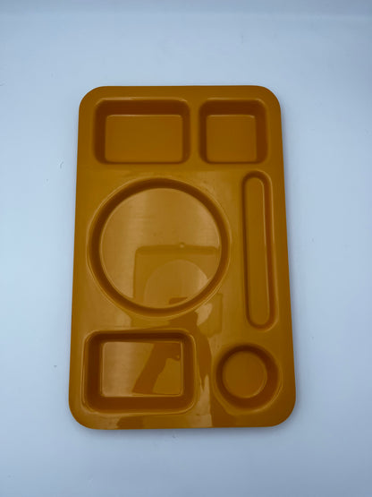 Plateaux repas à compartiments Guzzini, Italie, 70s