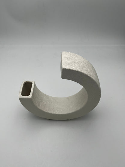 Vase céramique Moon, Roberto Rigon, Bertoncello, Italie, 1970s