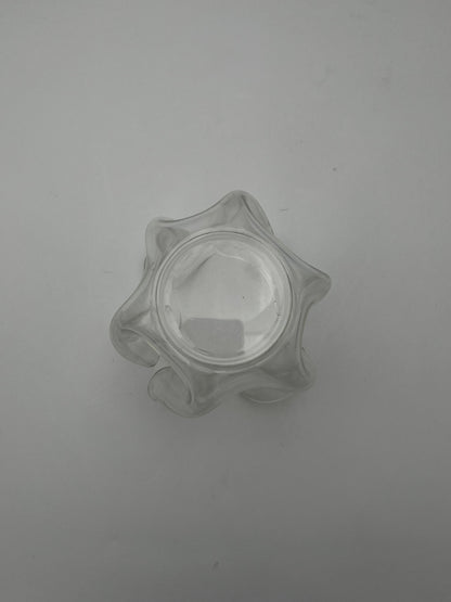 Vase mouchoir, Guzzini, Luigi Massoni, Italie, 70s