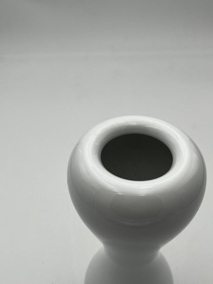Vase sablier Blanc Studio-linie, Emmanuel Babled, Allemagne, 90s