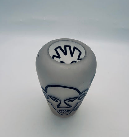 Vase figuratif pop Yves Blayo, 2000s