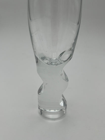 Verres modernistes vintage, cristal, VAV, Allemagne, 70s