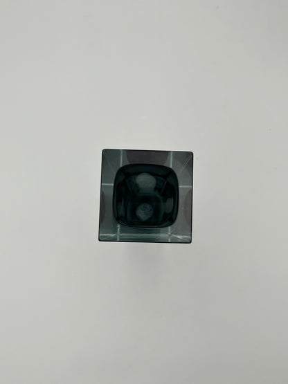 Vase Rectangulaire murano sommerso,Flavio Poli, Luigi Mandruzzato, Italie, 70s