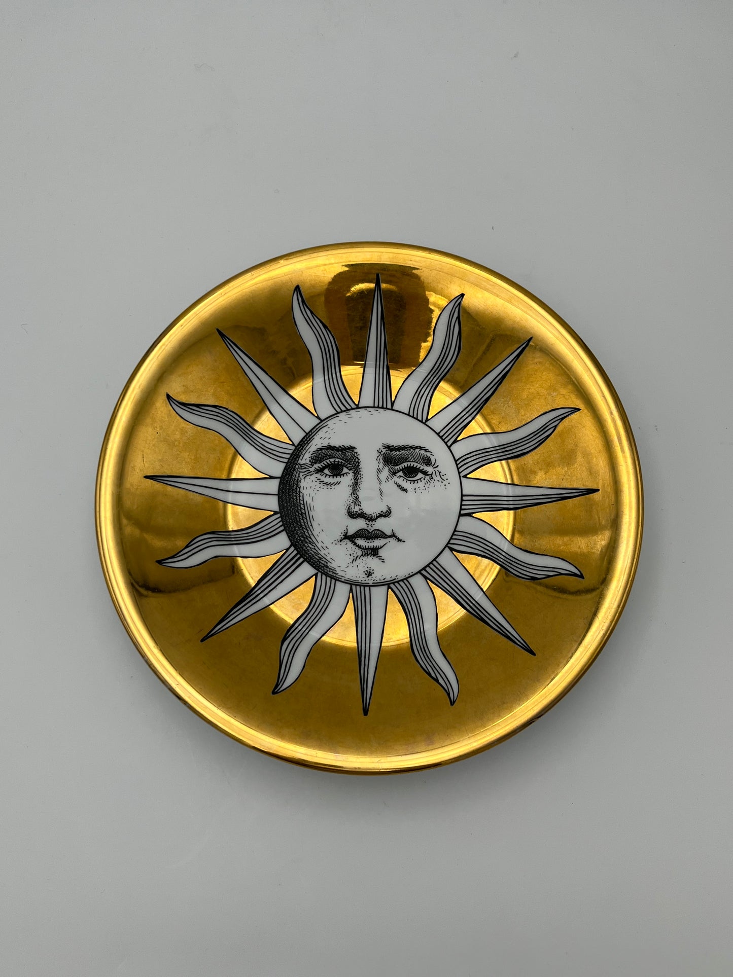 Plat de présentation Soleil, Fornasetti, Italie