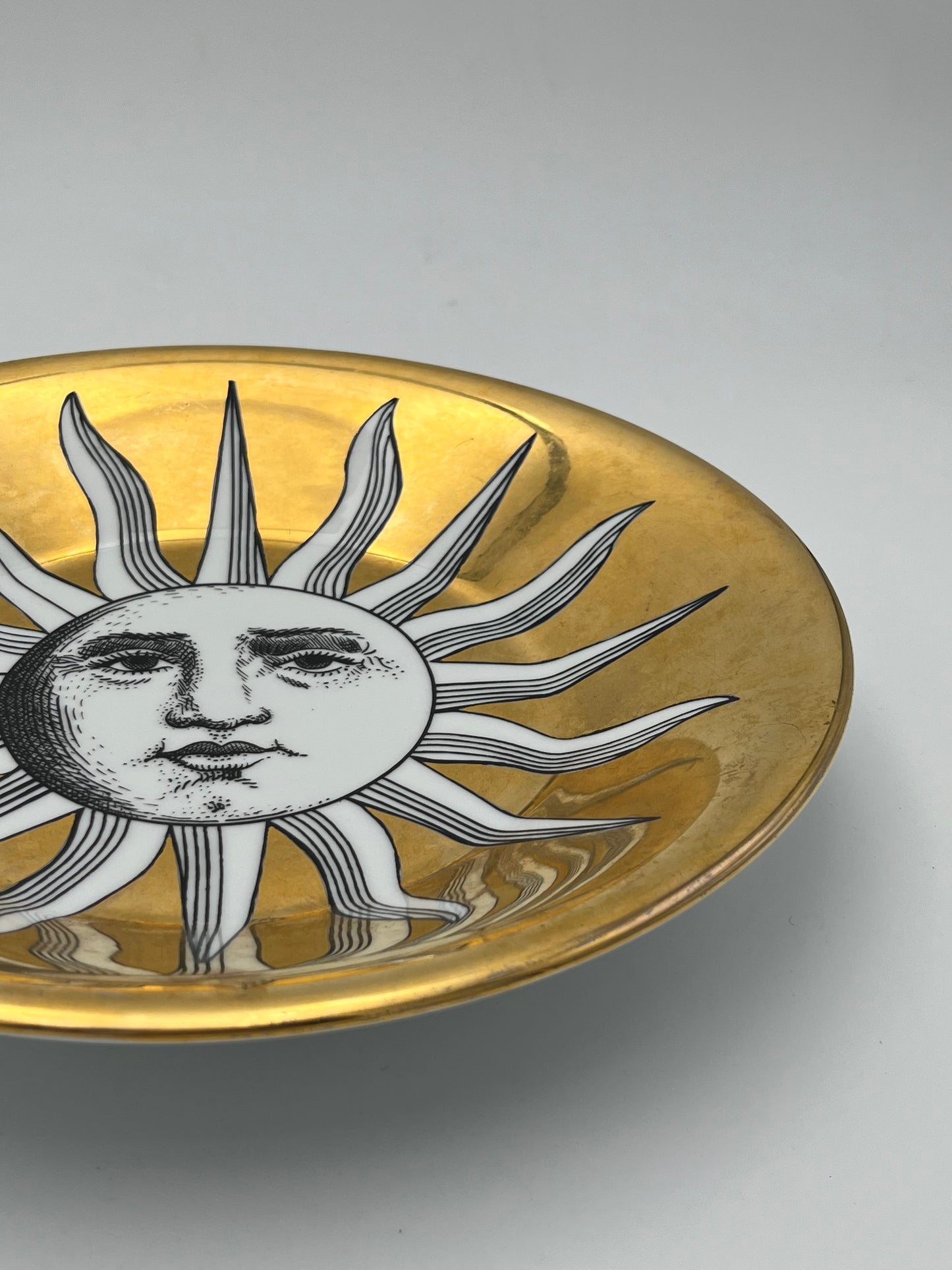 Plat de présentation Soleil, Fornasetti, Italie
