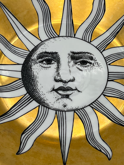 Plat de présentation Soleil, Fornasetti, Italie