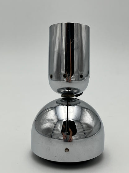 Spot, applique murale POLLUX, inox vintage, Ingo Maurer, Design M, 1960s