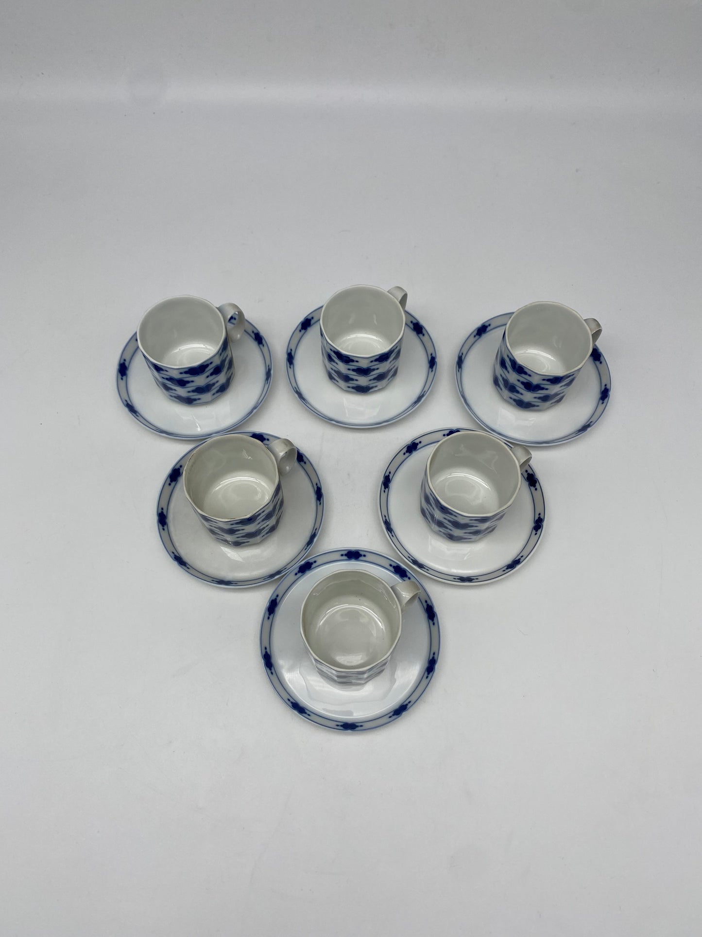 Coffee cups, Corinth, Tappio Wirkkala, Rosenthal, 70s