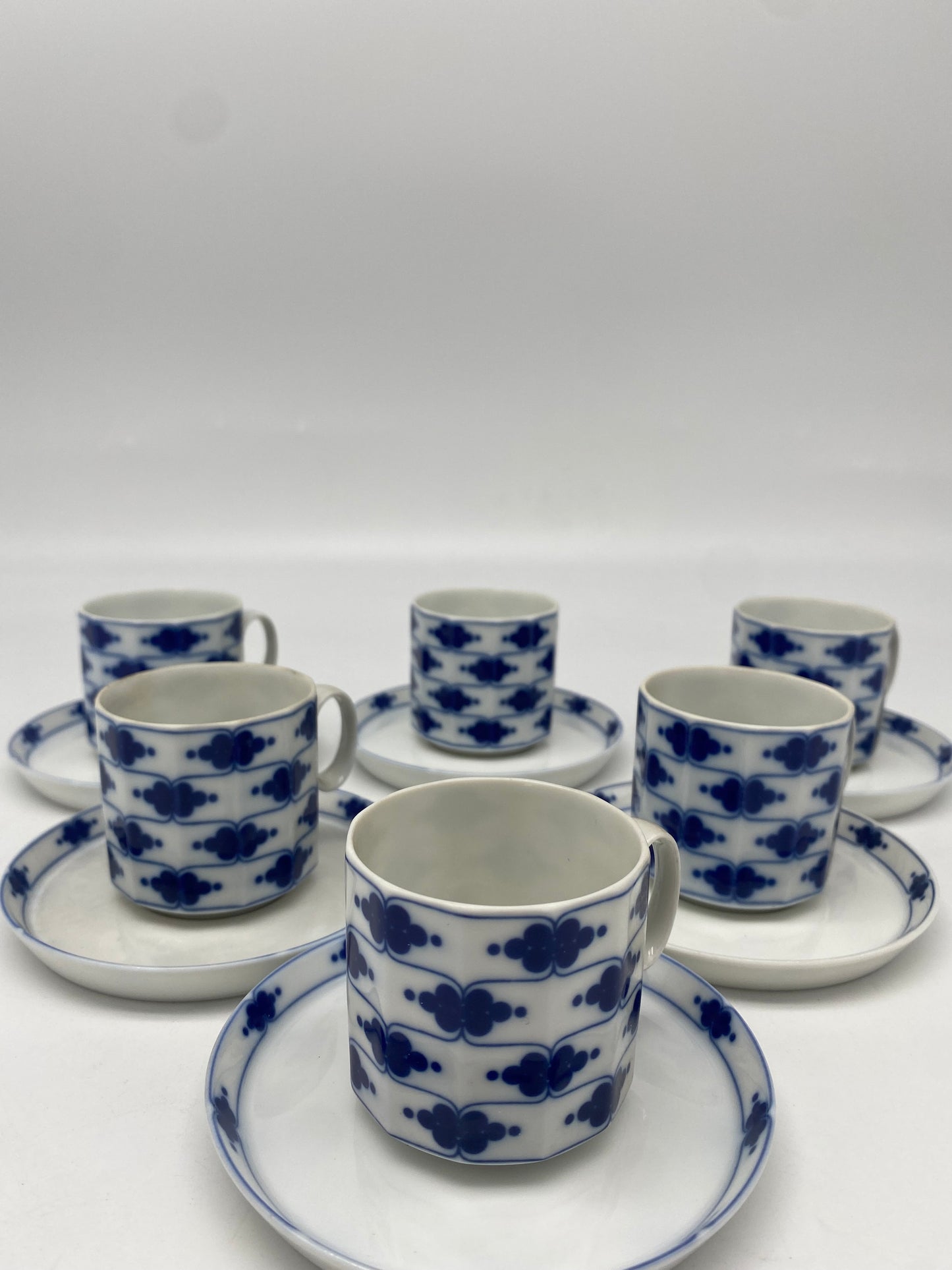 Coffee cups, Corinth, Tappio Wirkkala, Rosenthal, 70s