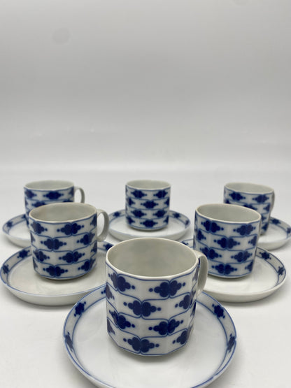 Coffee cups, Corinth, Tappio Wirkkala, Rosenthal, 70s