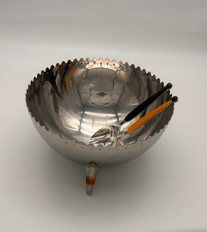 Couverts à salade ligne Fantasia par Matteo Thun, WMF 90s