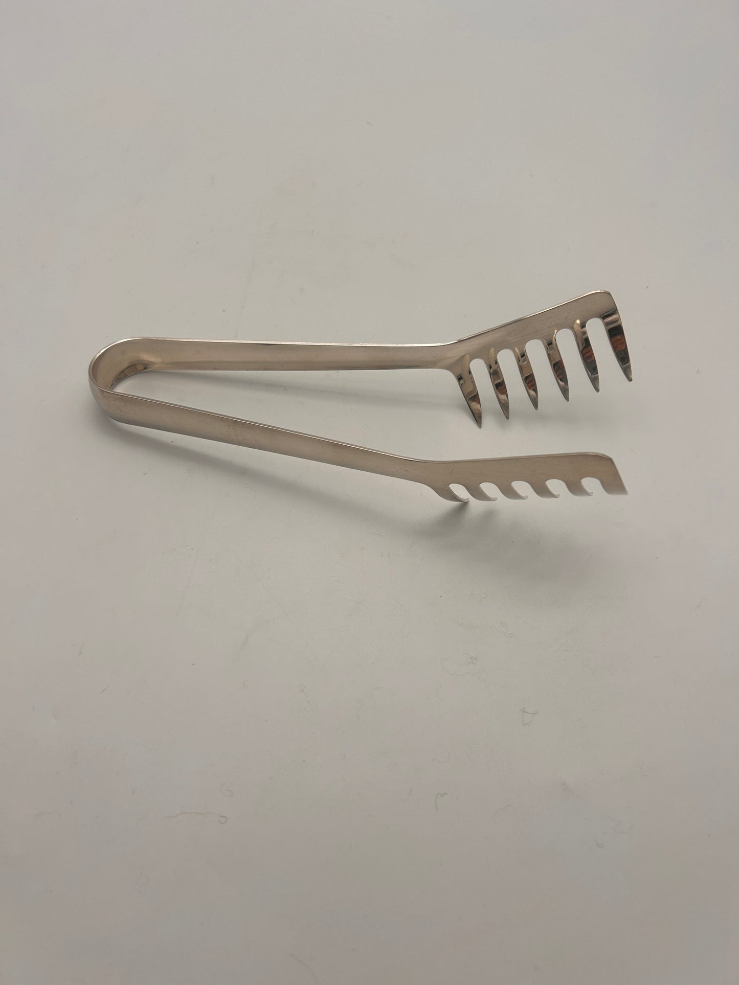 Pince en métal argenté, Lino Sabattini, Christofle, 70s