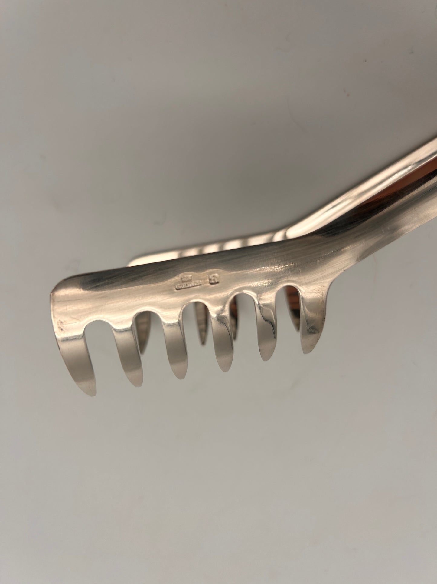 Pince en métal argenté, Lino Sabattini, Christofle, 70s