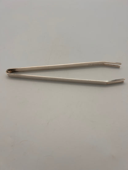Pince à glace en métal argenté, Glacial, Lino Sabattini, 60s
