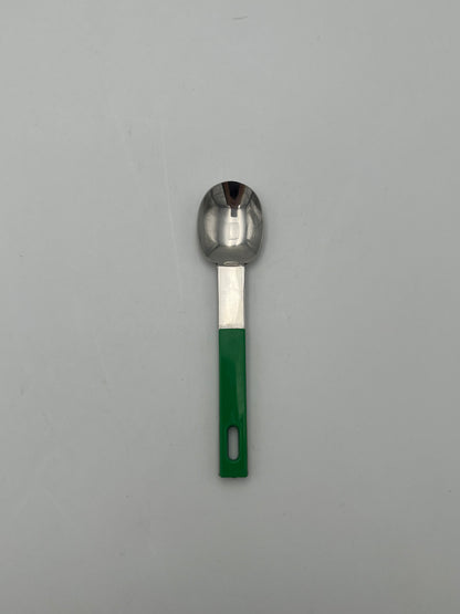Set Couverts suspendus vert space age, Abert, Italie 70s