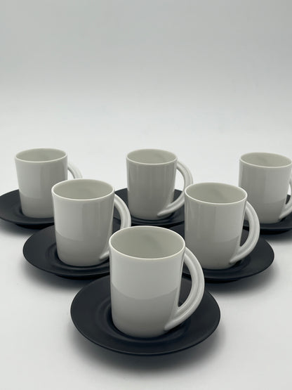 Tasses à Café 'Cupola', Mario Bellini, Rosenthal, Allemagne 1987