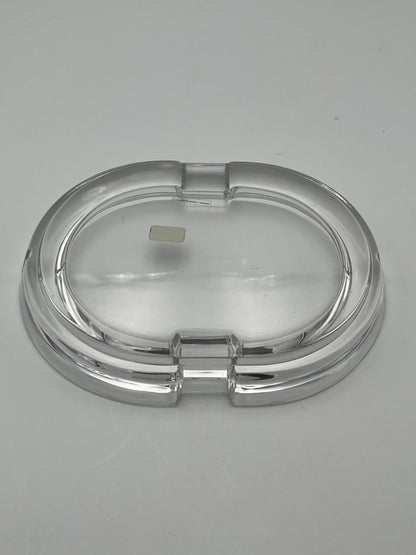 Ensemble de 2 Cendriers en cristal, Arnolfo di Cambio, L. Griziotti, Italie, 70s