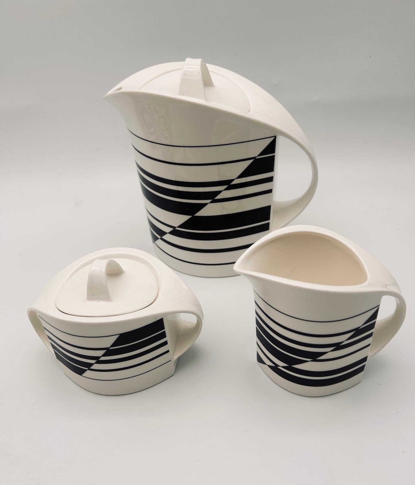 Service Alba géométrique, Villeroy&Bosch,80s