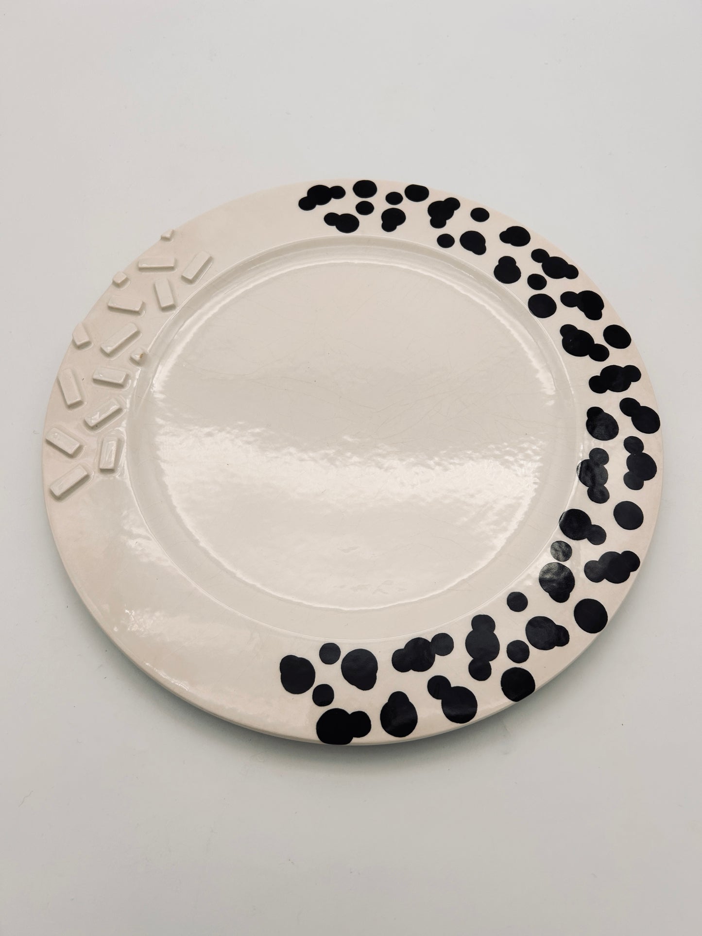 Assiettes graphiques,  Memphis Milano, Ettore Sottsass, 80s
