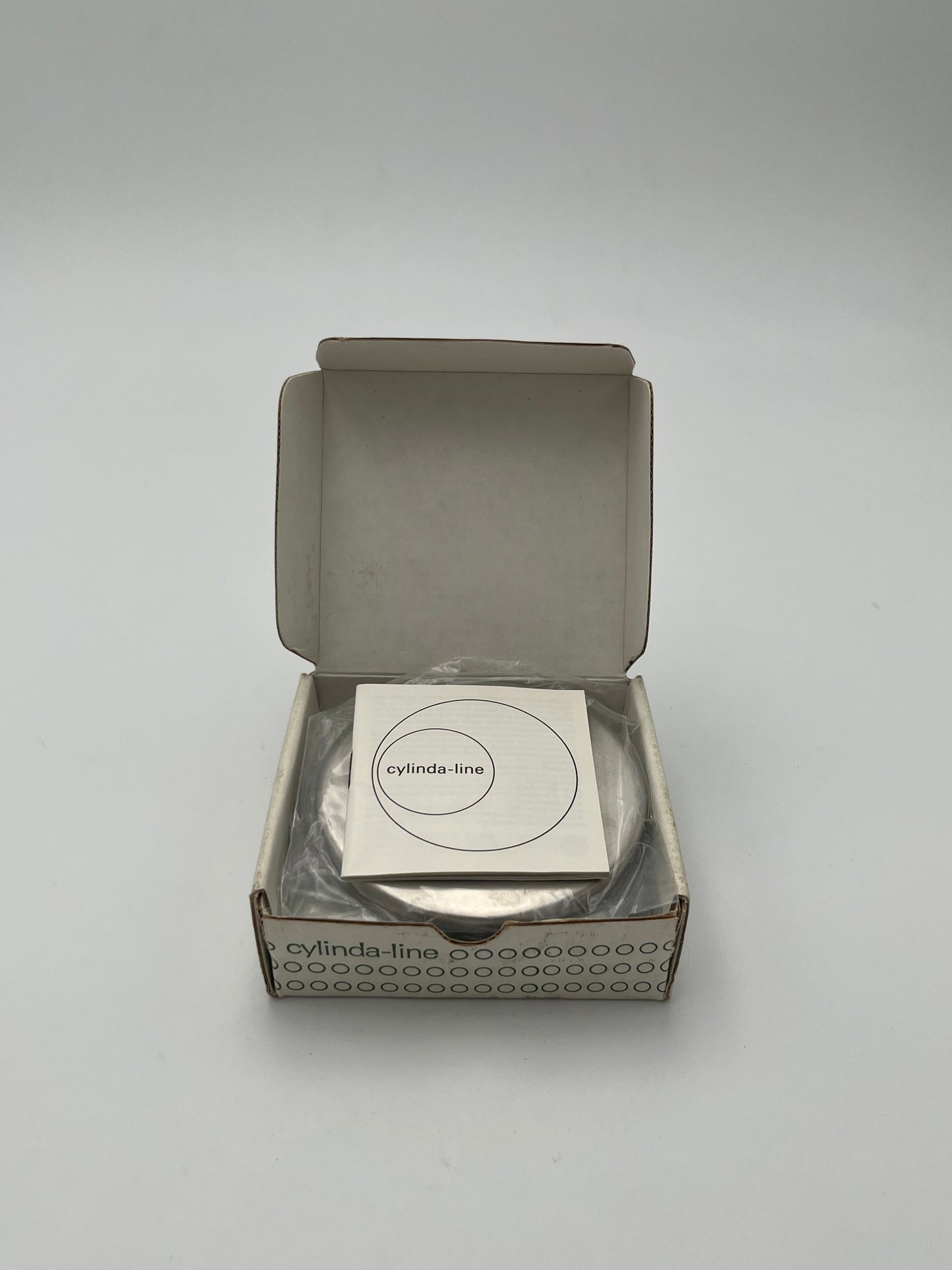 Sous-verres inox "Cylinda-line", Stelton, A.Jacobsen, 60s